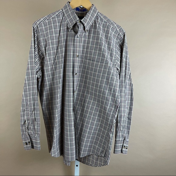 Pendleton Wrinkle Resistant Broadway Cloth Shirt Size Medium - Picture 2 of 12